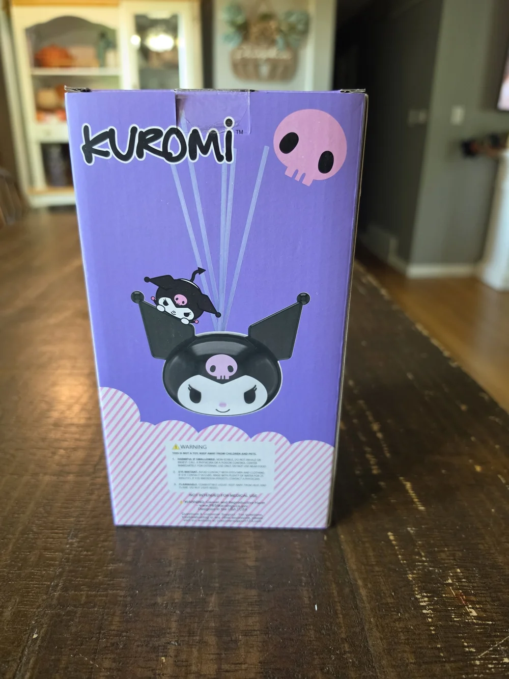 Hello Kitty Kuromi Purple Ceramic Reed Diffuser